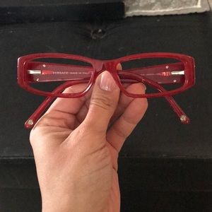 Versace ophthalmic frames.